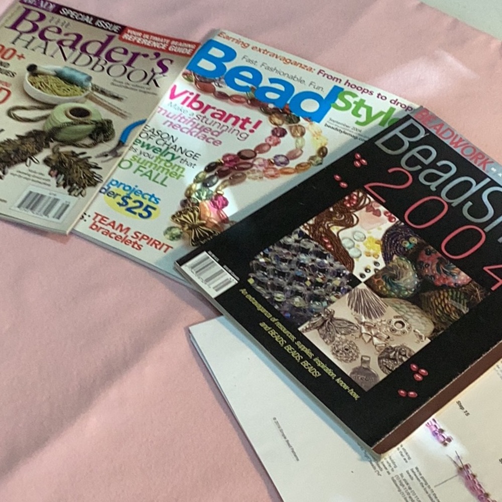 Beader’s Handbook, Bead Style & Bead Show 2004 Books +